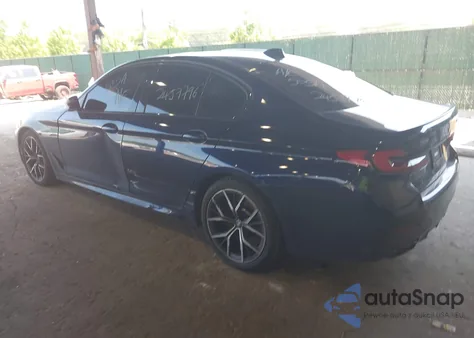 2021 BMW M550I xDrive z USA, uszkodzony, nr VIN WBA13BK01MCG56622